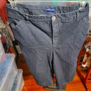 Bandolino 20W dark denim Bermuda short